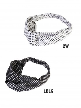 Mini Polka Dots Printed Hair Band 